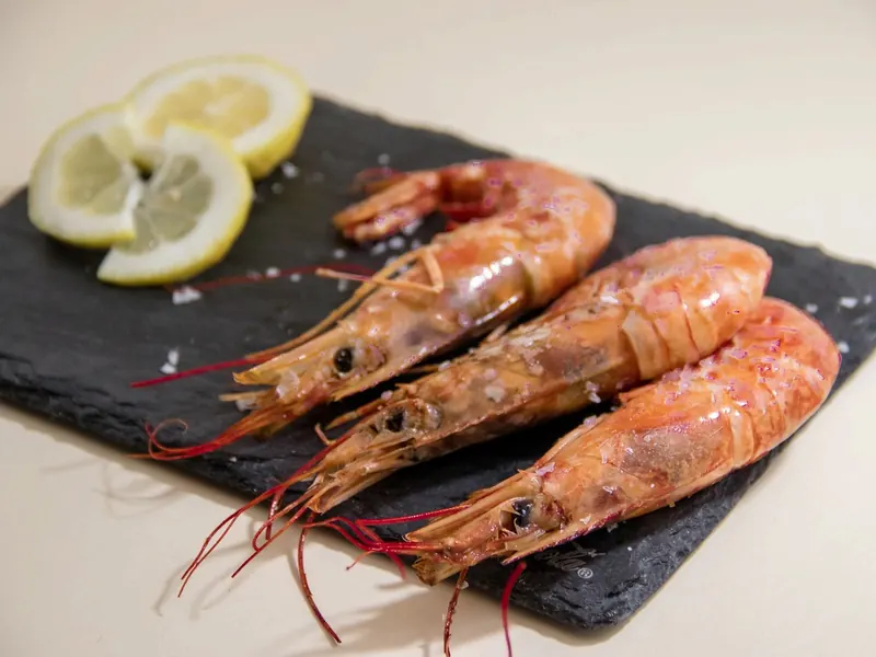 Gambas a la plancha